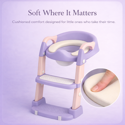 Adjustable Toddler Potty Seat with Ladder